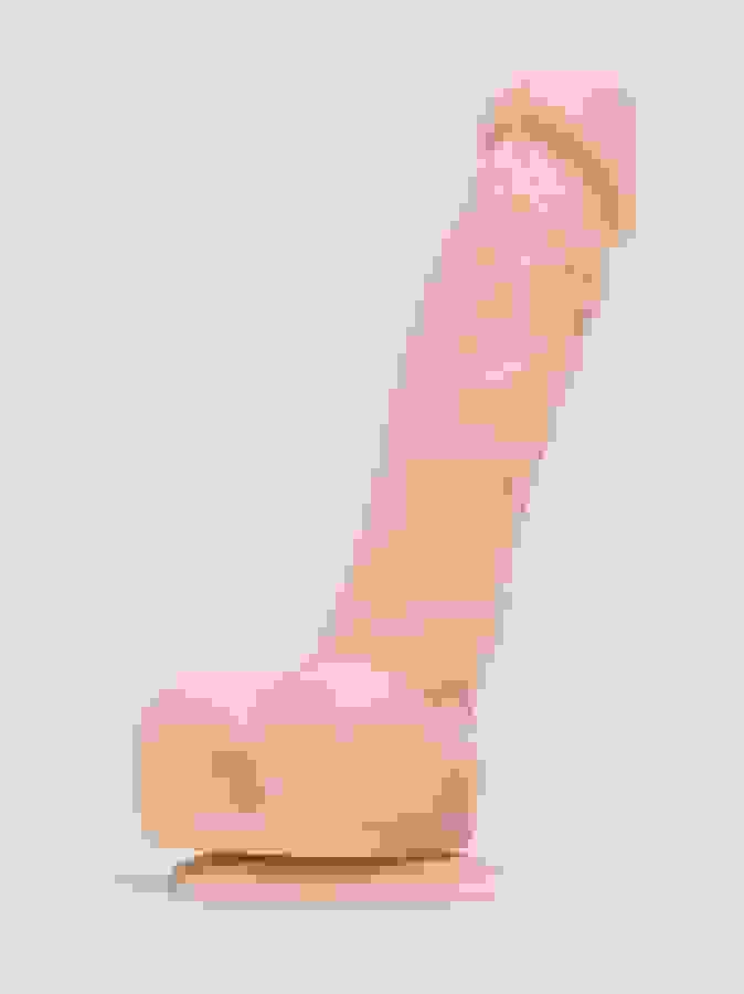 Lifelike Lover Luxe Silicone Realistic Dildo 8 Inch, Flesh Pink, hi-res